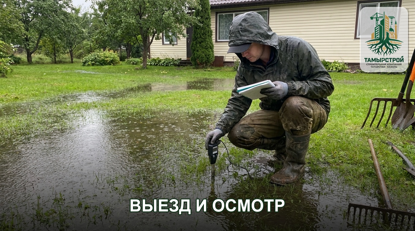 Дренаж участка без щебня (система ПульСайт) — фото 3