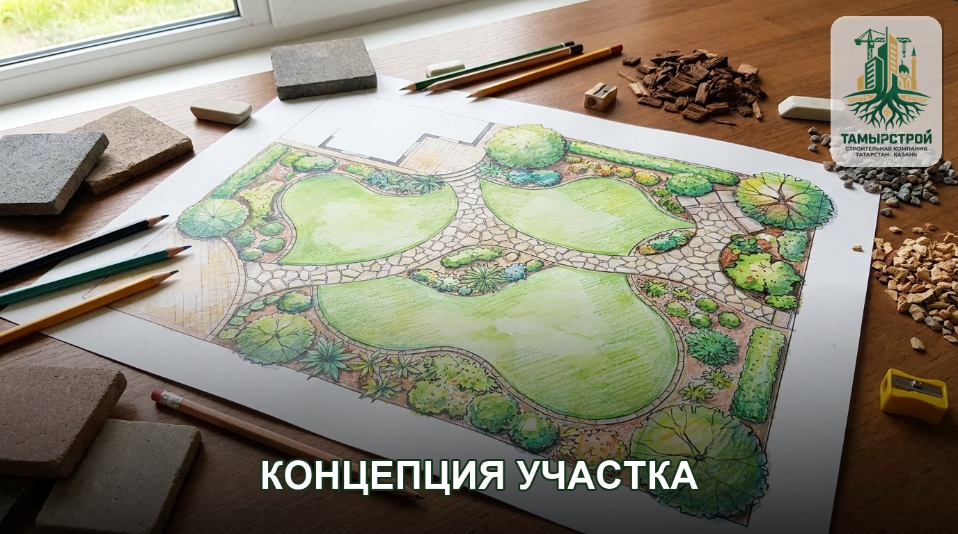 Ландшафтный дизайн и проект участка — фото 3