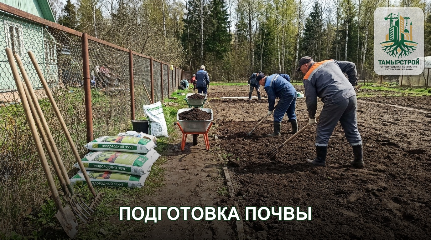 Озеленение участка, газон и посадка — фото 3