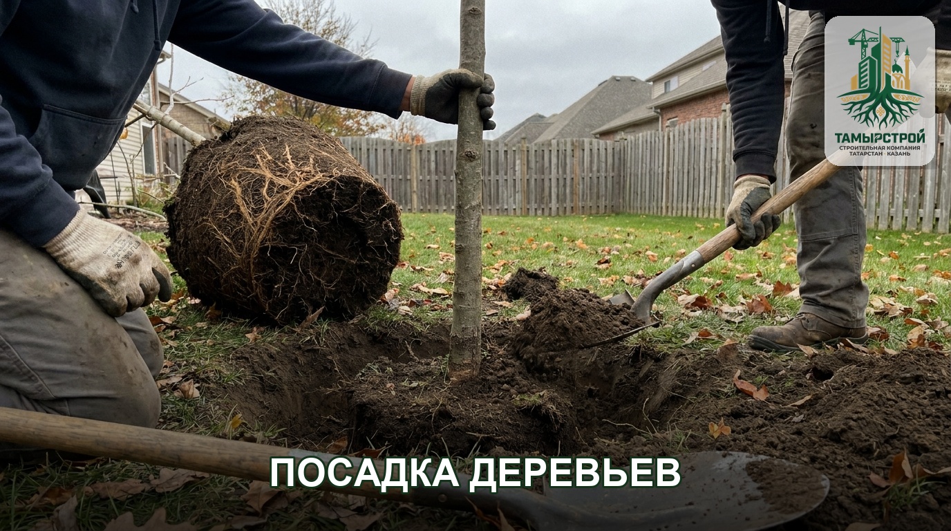 Озеленение участка, газон и посадка — фото 4