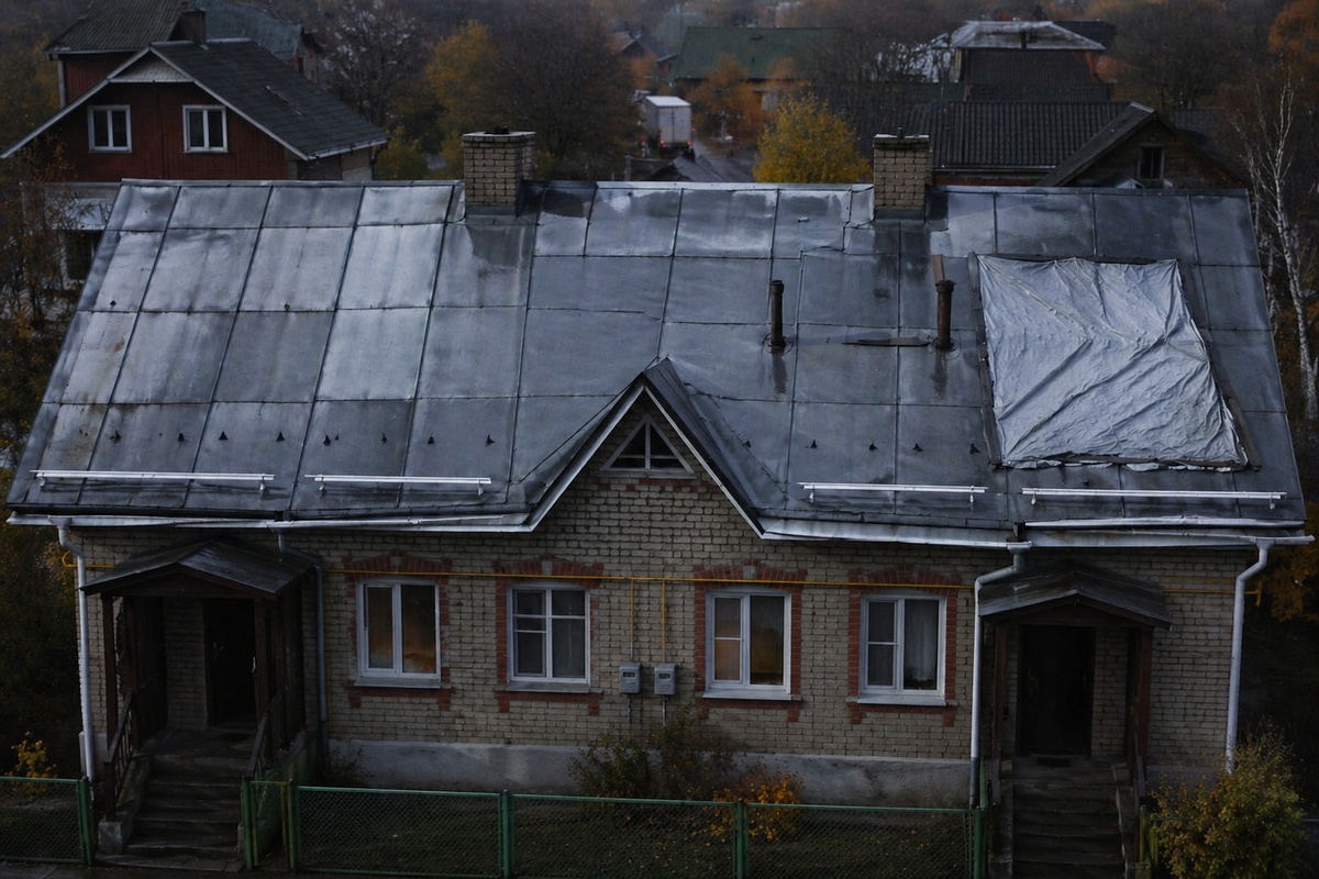 Ремонт и утепление кровли, водостоки, снегозащита — фото 2