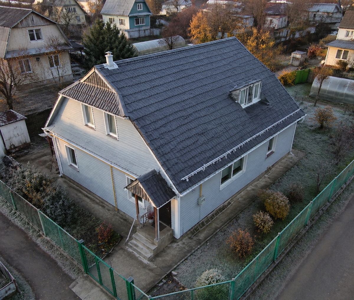 Ремонт и утепление кровли, водостоки, снегозащита
